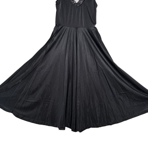 Vintage Undercover Wear Lace Grand Sweep Nightgown SIZE L SHORT HEMMED Bodice - Picture 12 of 12